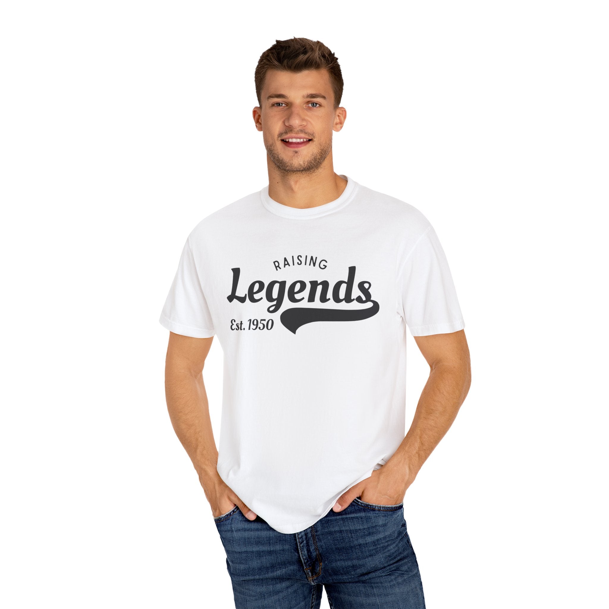 Raising Legends Unisex T-Shirt – Bold Tee for Parents Building Legacy