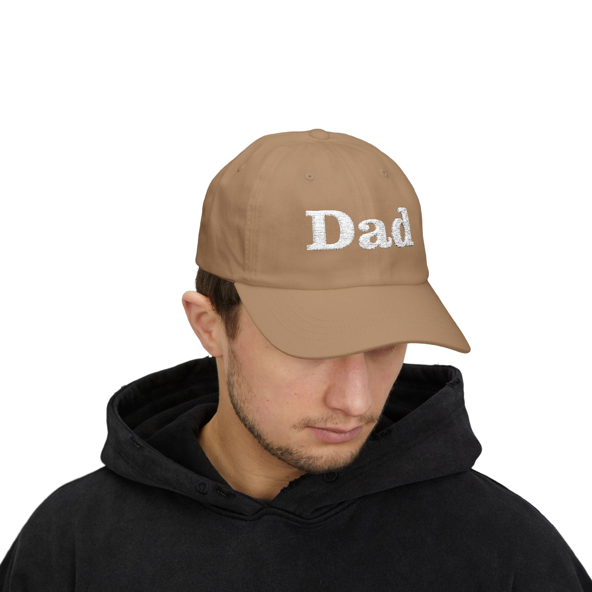 DAD Cap – Stylish White Baseball Hat for Father’s Day & Everyday Wear