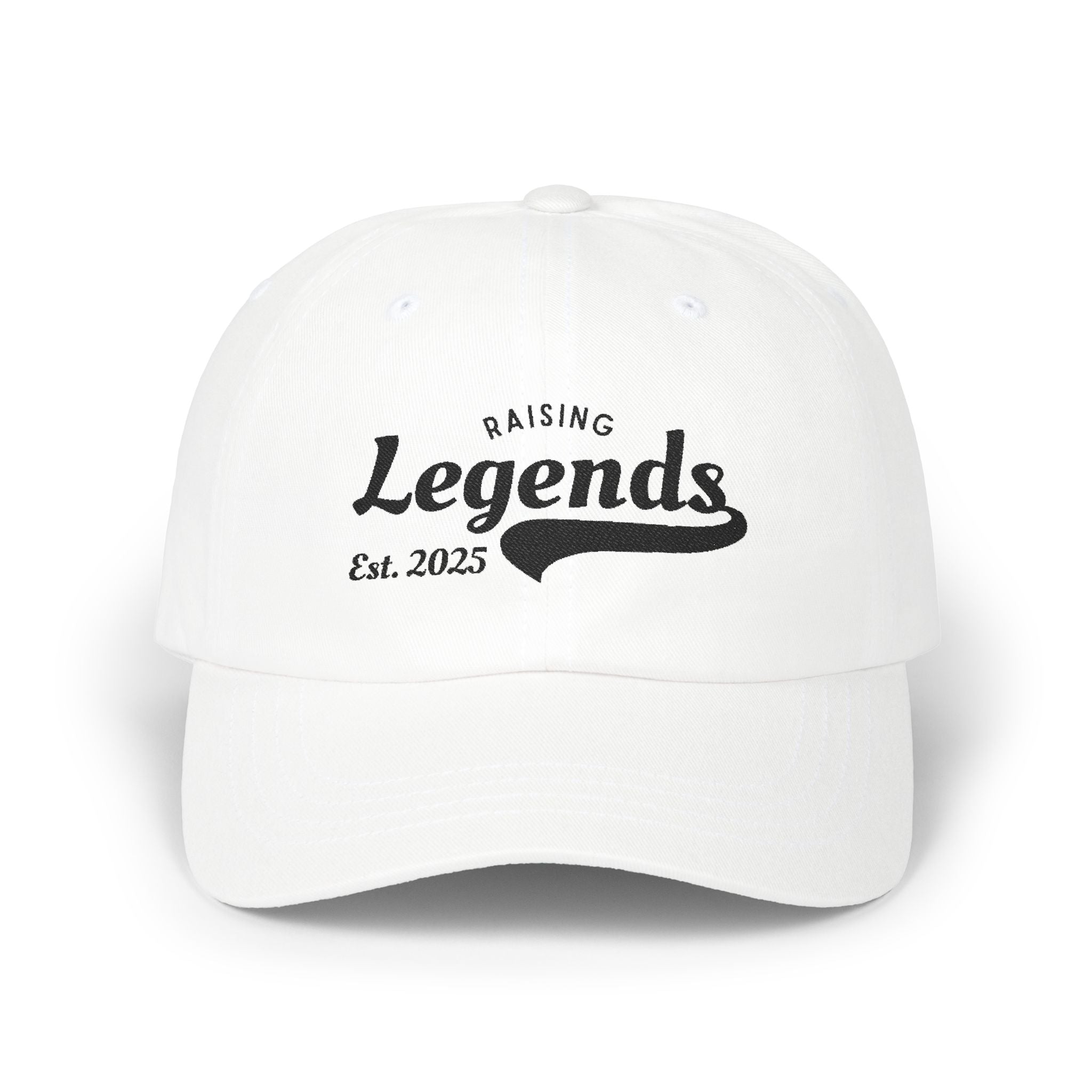 Raising Legends Classic Dad Cap – Embroidered Hat for Everyday Pride