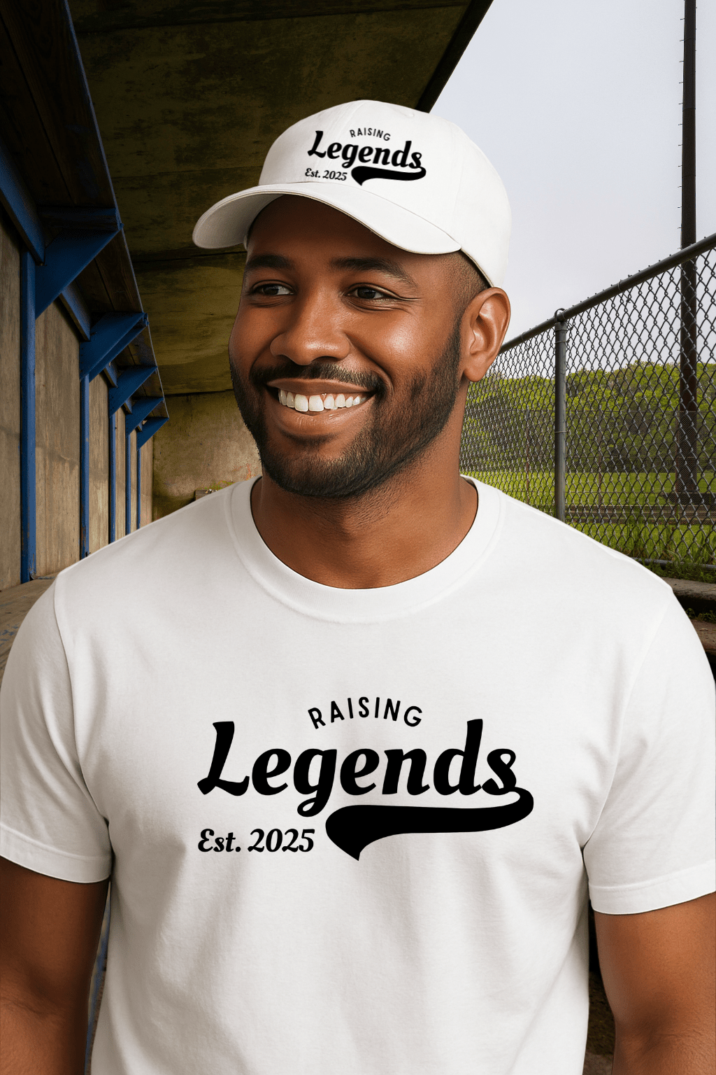 Raising Legends Classic Dad Cap – Embroidered Hat for Everyday Pride