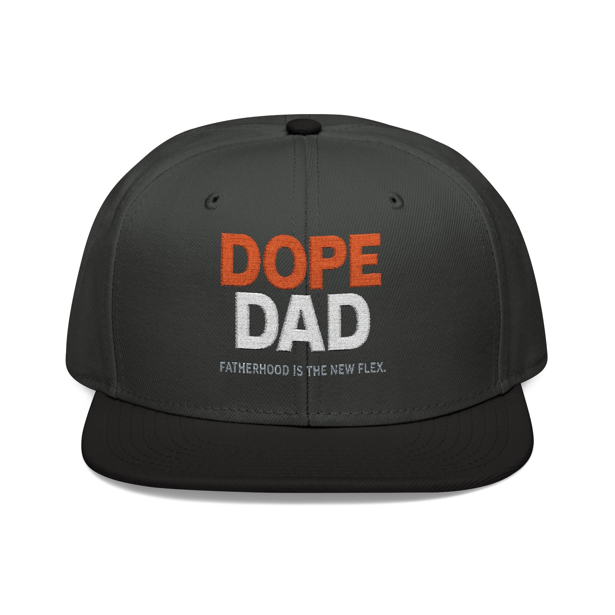 Dope Dad Snapback Hat – Bold Embroidered Cap for Confident Fathers