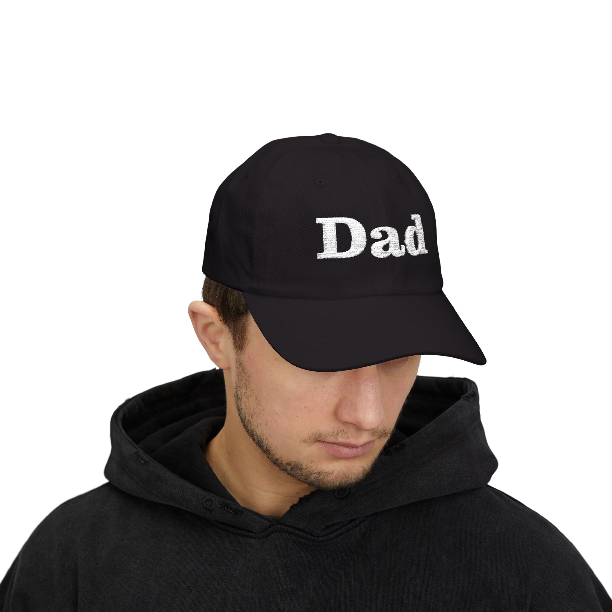 DAD Cap – Stylish White Baseball Hat for Father’s Day & Everyday Wear