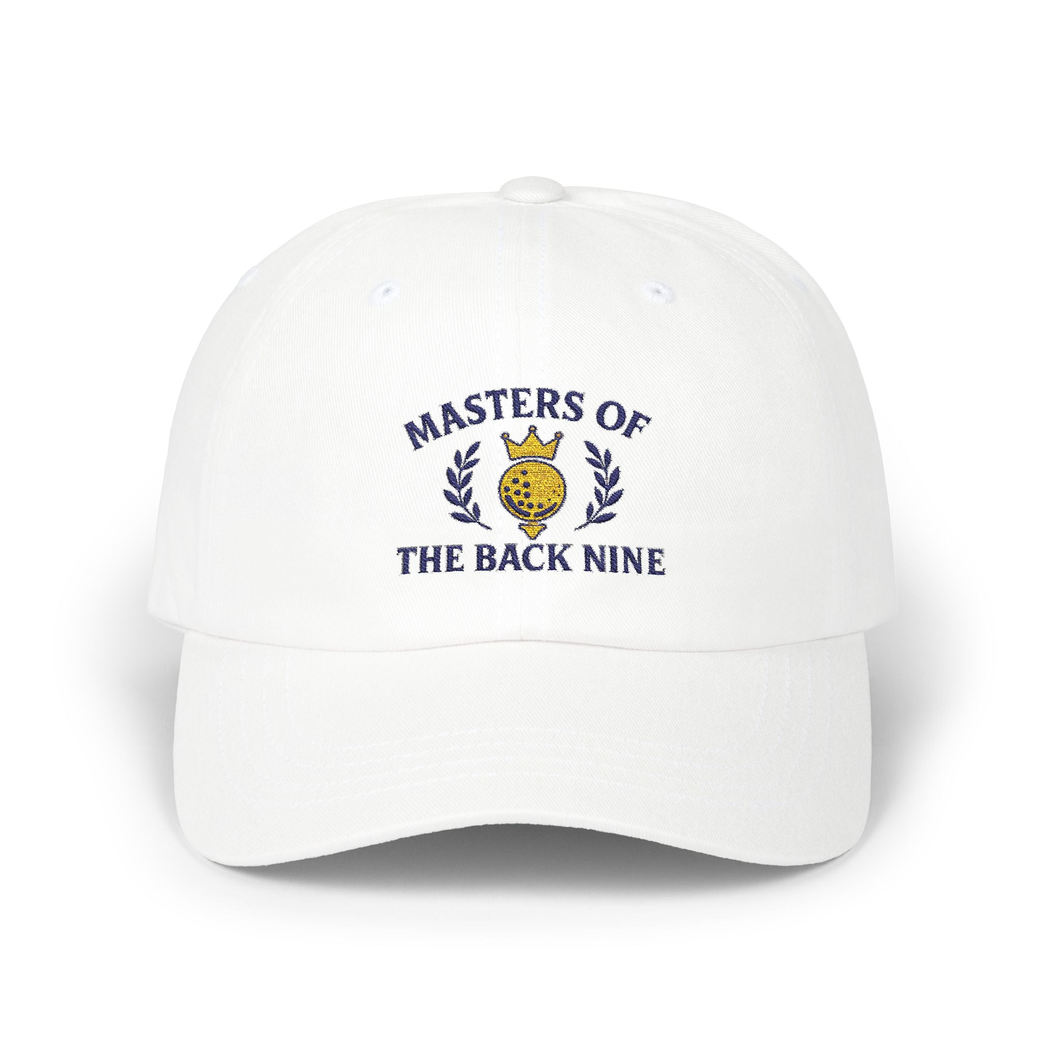 Masters of the Back Nine Hat – Classic Golf Cap for Legendary Dads