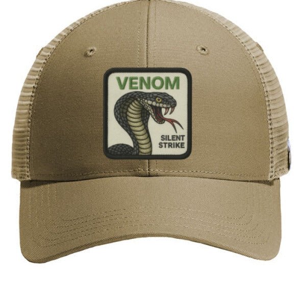 VENOM Silent Strike Cap | Stealth-Inspired Snapback for Bold Dads