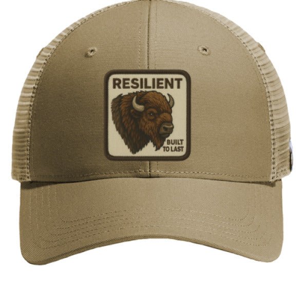 RESILIENT Dad Hat | Built to Last Snapback from Beast Mode Series