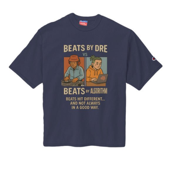 Beats by Dre vs Algorithm Shirt – Funny Hip Hop Tee