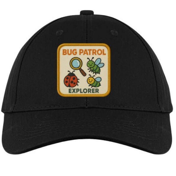 Bug Patrol Kids Hat | Explorer Trucker Cap for Young Nature Lovers
