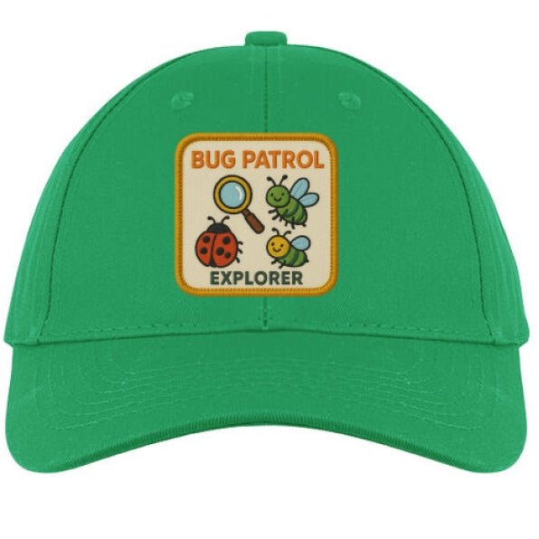 Bug Patrol Kids Hat | Explorer Trucker Cap for Young Nature Lovers
