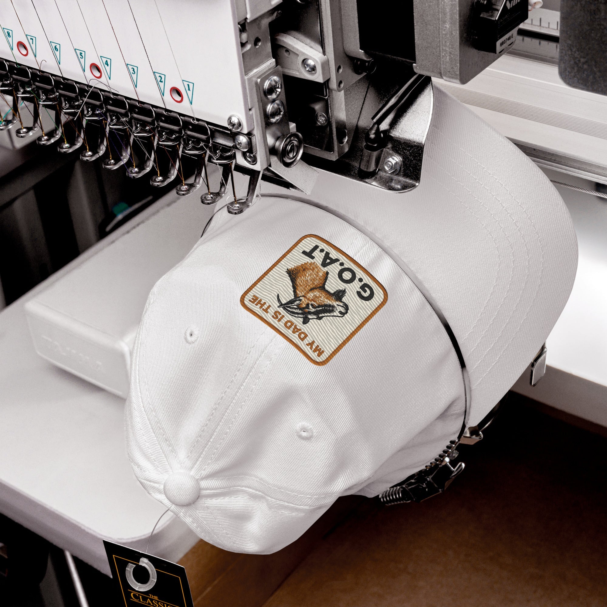 My Dad is the GOAT Hat | Greatest of All Time Dad Snapback