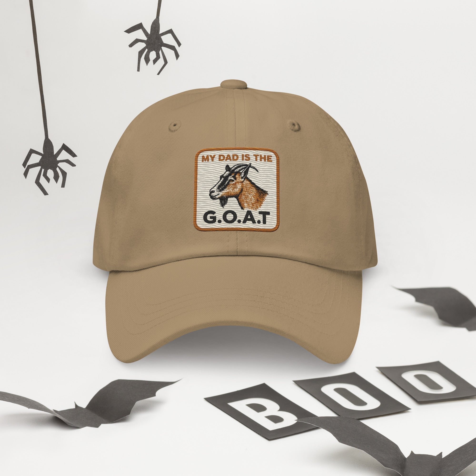My Dad is the GOAT Hat | Greatest of All Time Dad Snapback