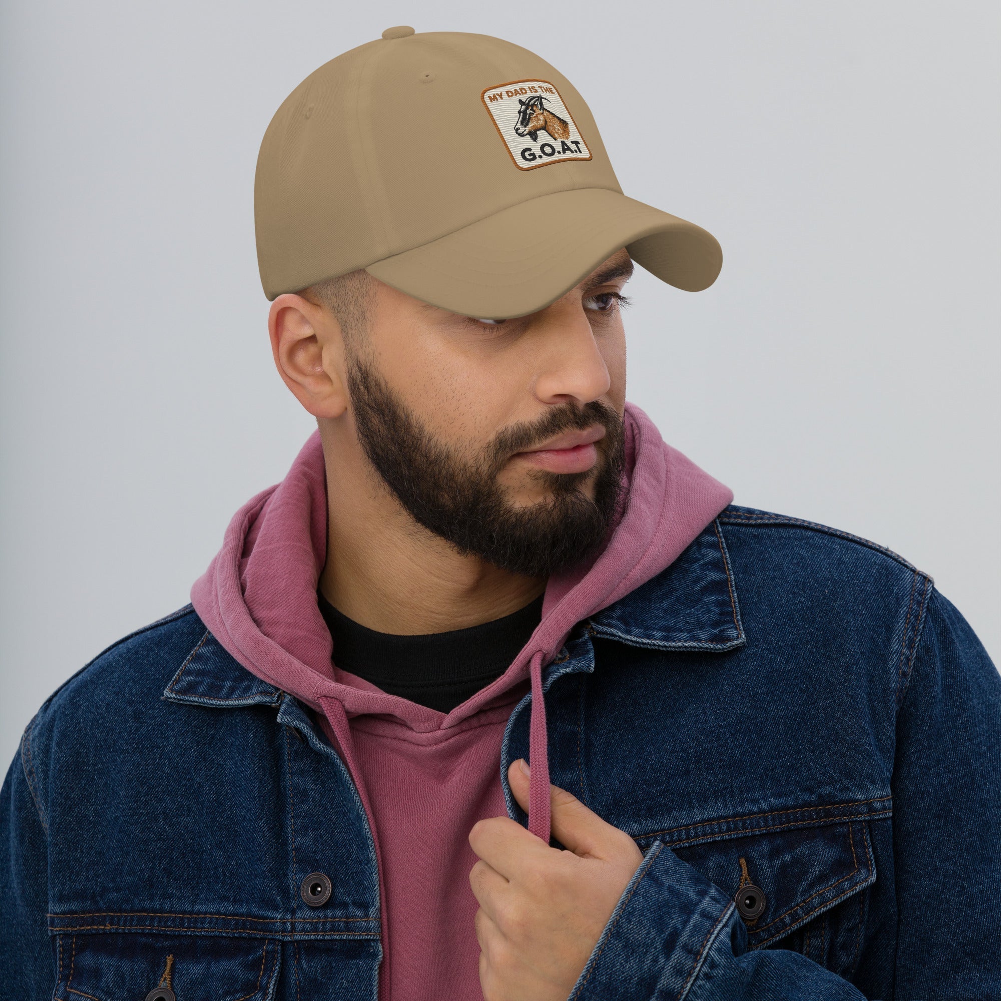 My Dad is the GOAT Hat | Greatest of All Time Dad Snapback