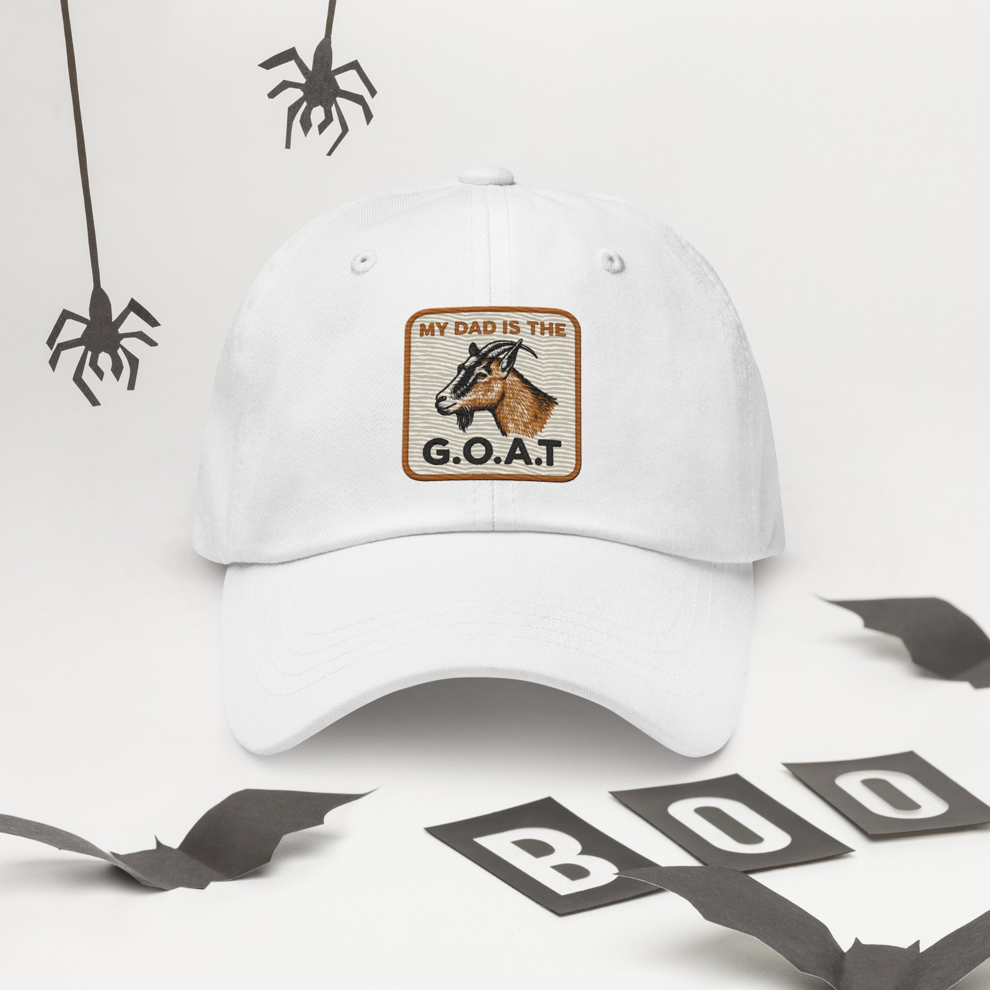 My Dad is the GOAT Hat | Greatest of All Time Dad Snapback