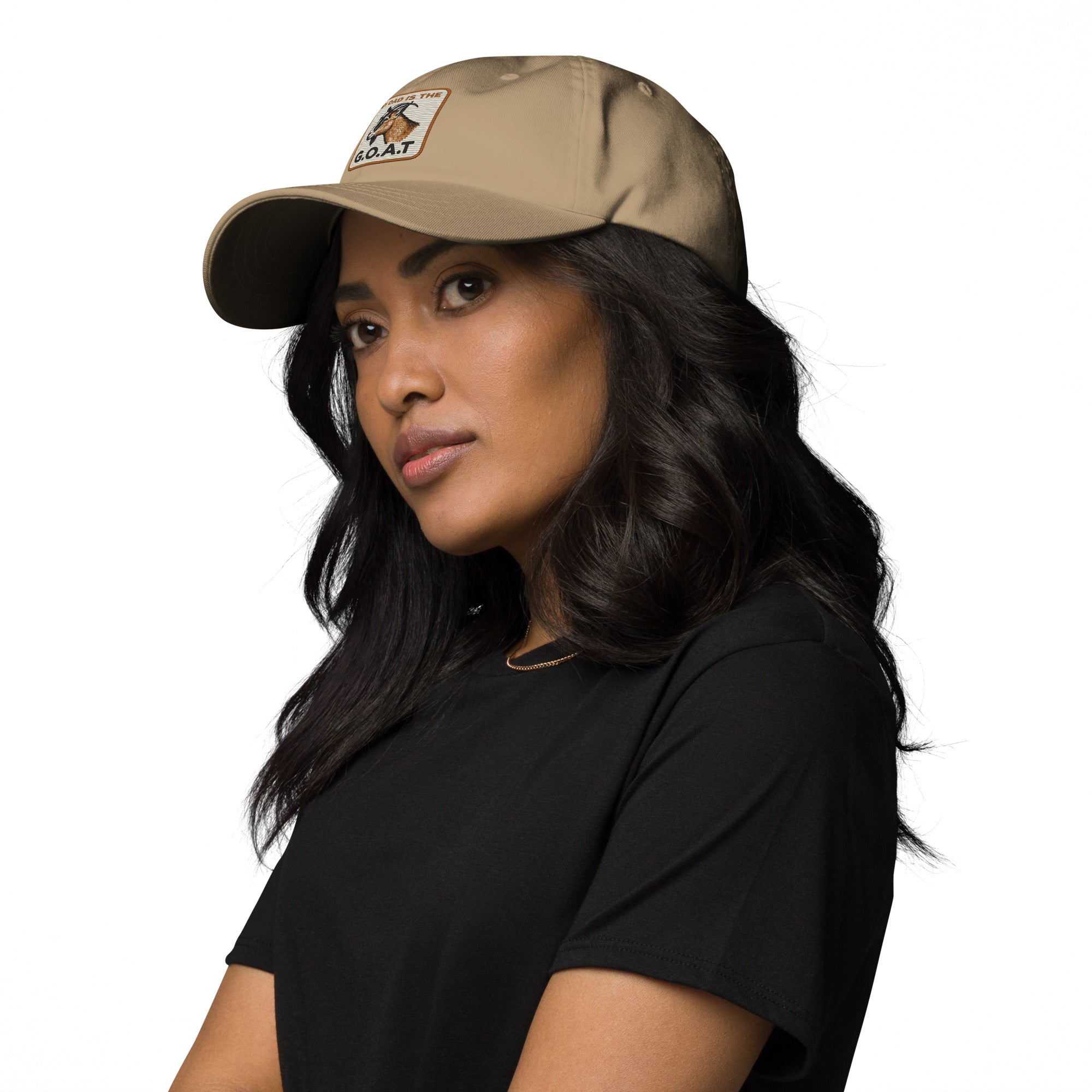 My Dad is the GOAT Hat | Greatest of All Time Dad Snapback