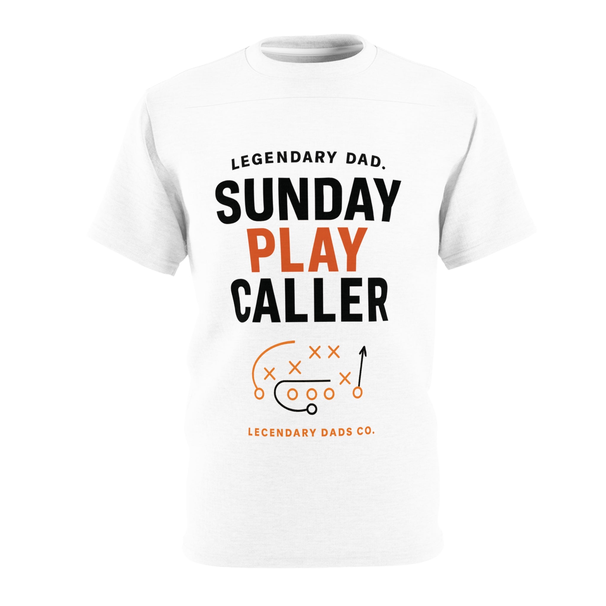 Sunday Play Caller Tee – Unisex Cut & Sew T-Shirt for Football Lovers